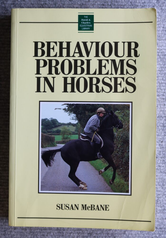 Behaviour Problems in Horses, Susan McBane