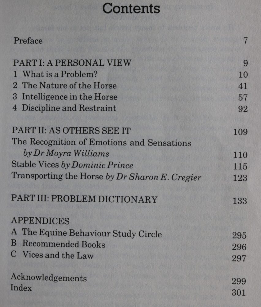 Behaviour Problems in Horses, Susan McBane - Image 4