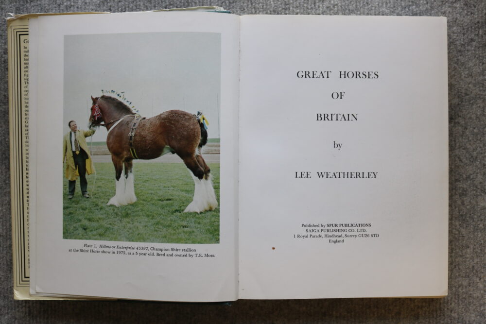 Great Horses of Britain, Lee Weatherley - Image 5