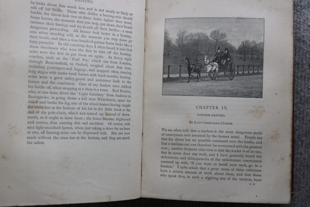 The Badminton Library, Driving, The Duke of Beaufort and Alfred E T Watson - Image 14