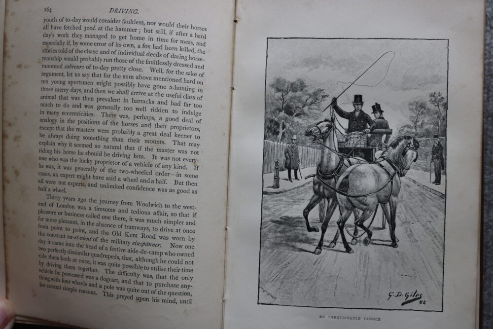 The Badminton Library, Driving, The Duke of Beaufort and Alfred E T Watson - Image 16