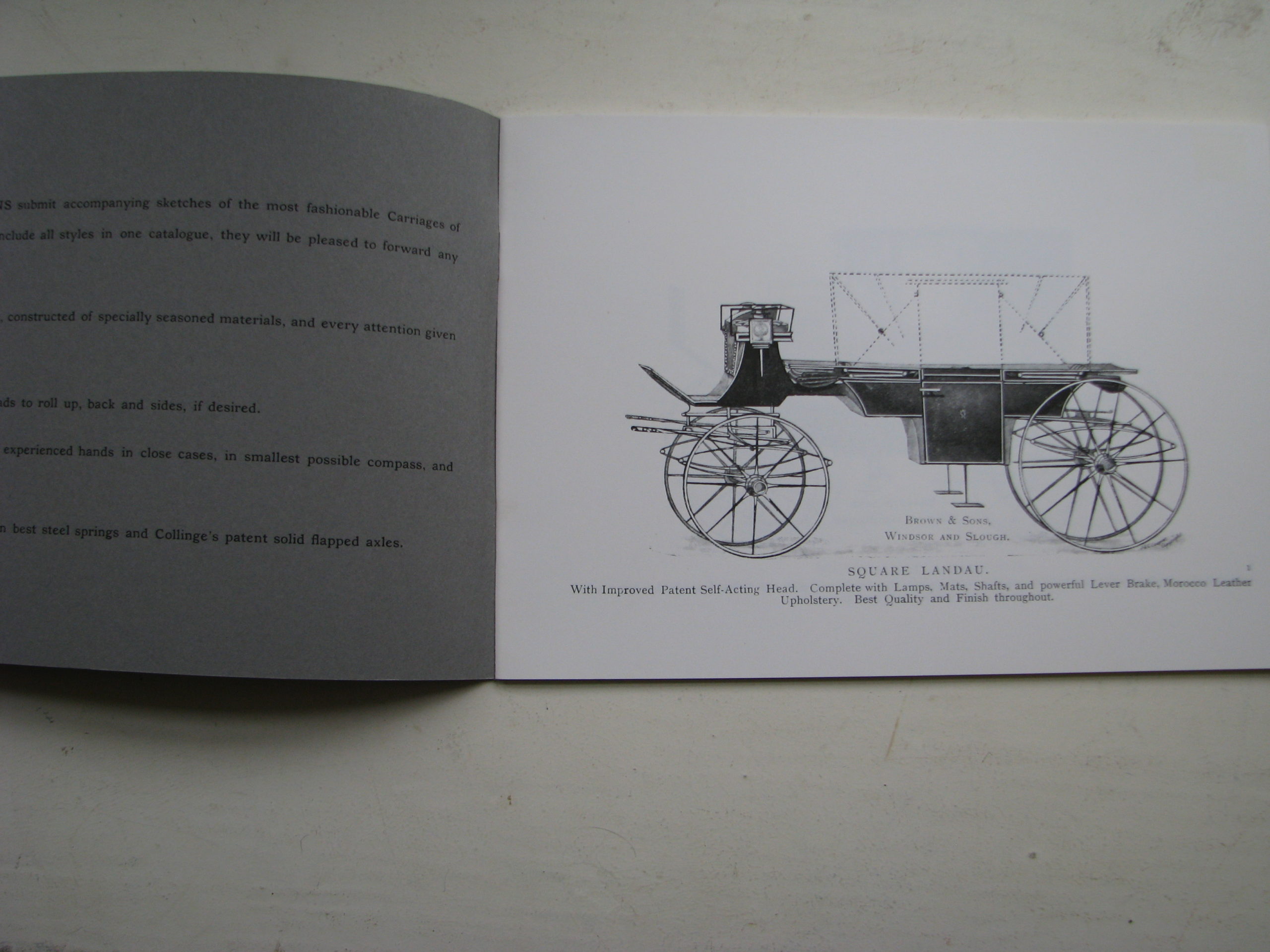 Brown Sons Carriage Builders Windsor and Slough, Catalogue - Image 2