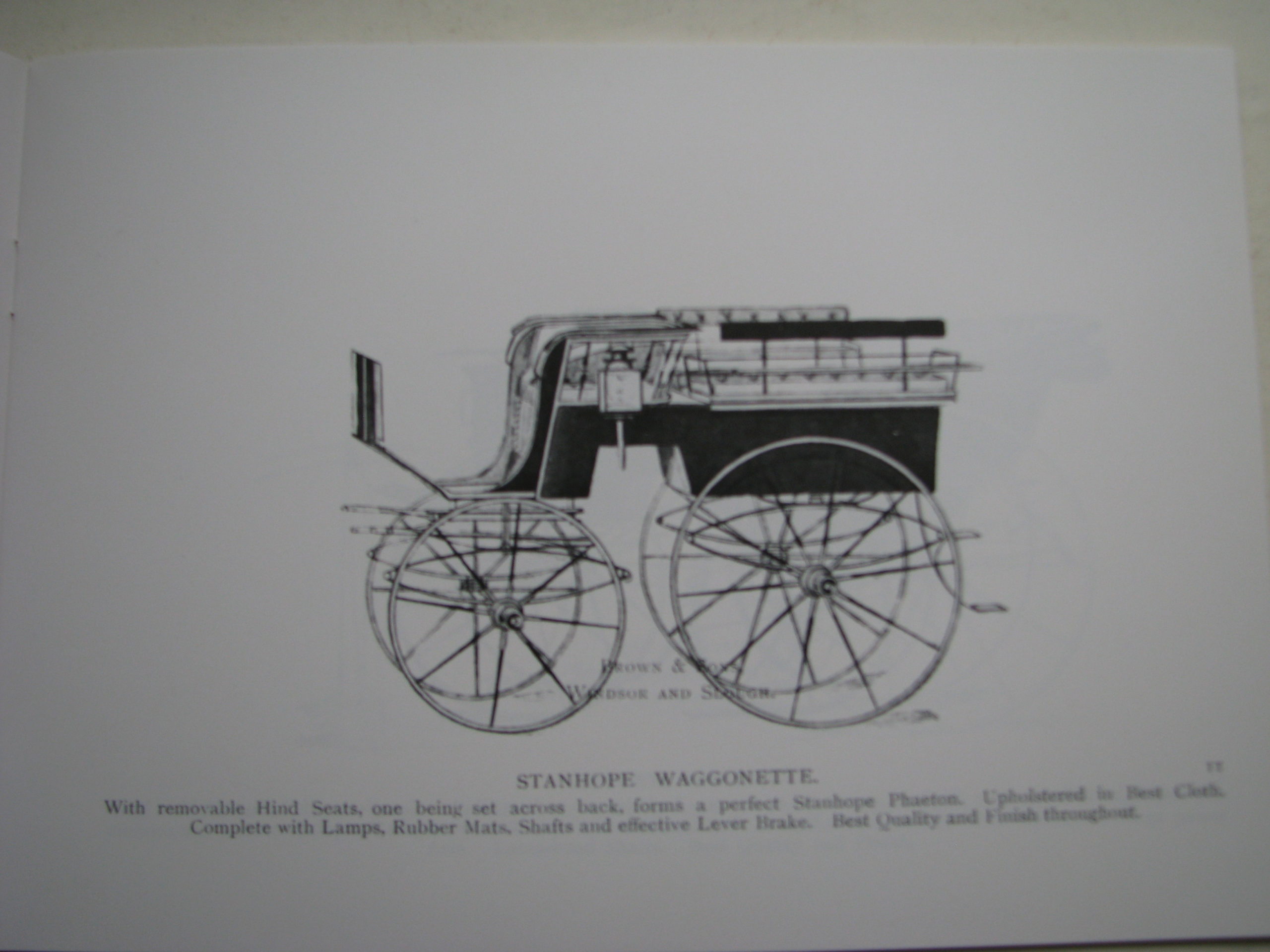 Brown Sons Carriage Builders Windsor and Slough, Catalogue - Image 3
