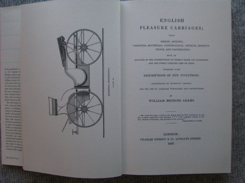 English Pleasure Carriages, W Bridges Adams - Image 3