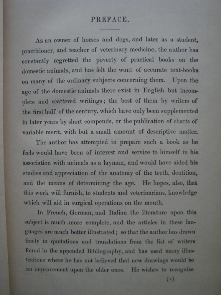 Age of Domestic Animals. Rush Shippen Huidekoper M.D. - Image 3