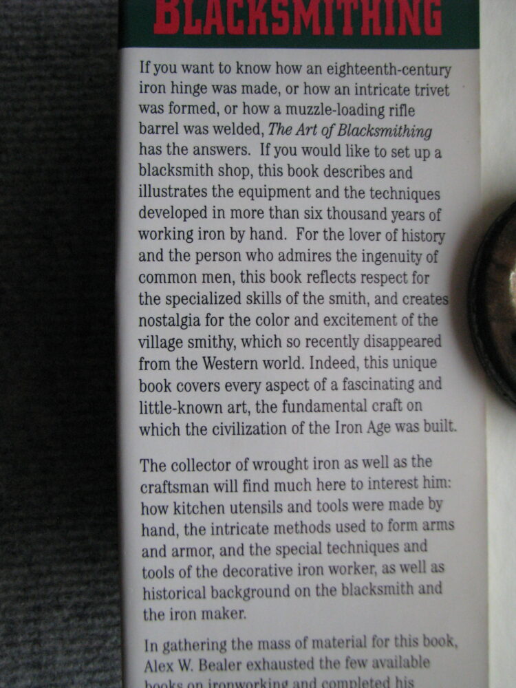 The Art of Blacksmithing, Alex Bealer - Image 3
