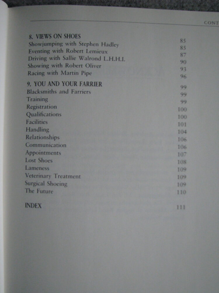 The Horse Shoeing Book. Martin Humphrey - Image 5