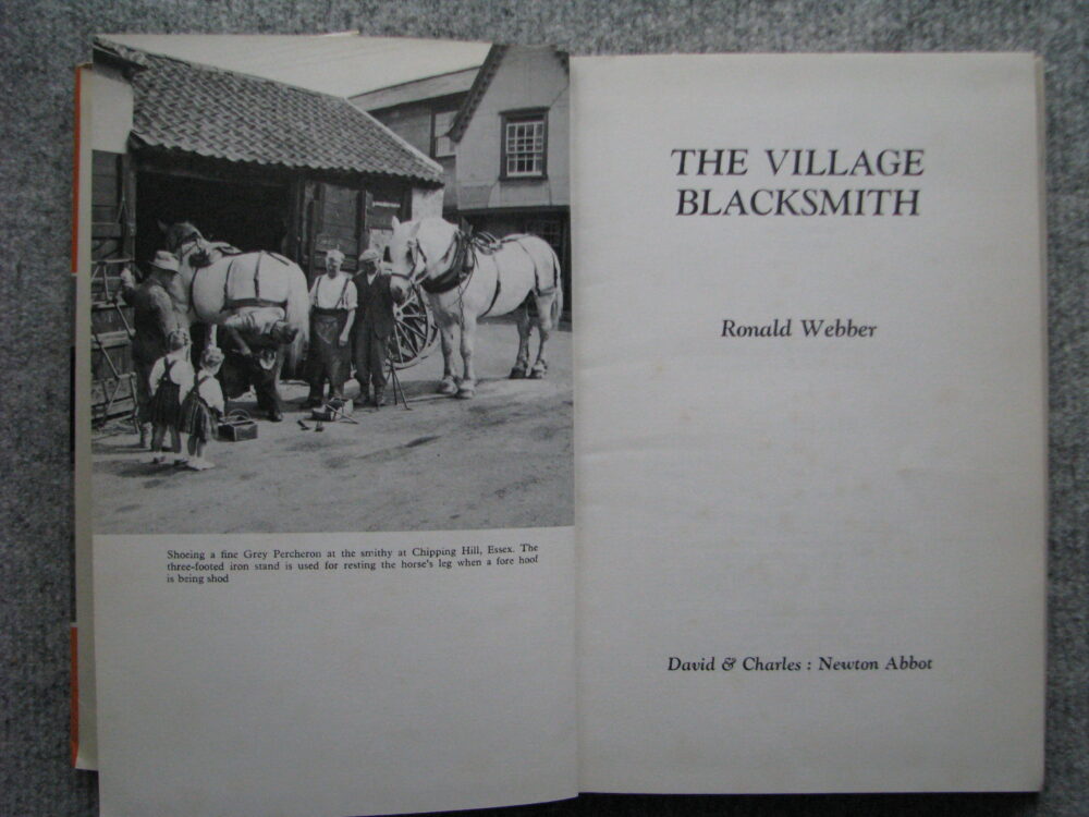 The Village Blacksmith, Ronald Webber - Image 3