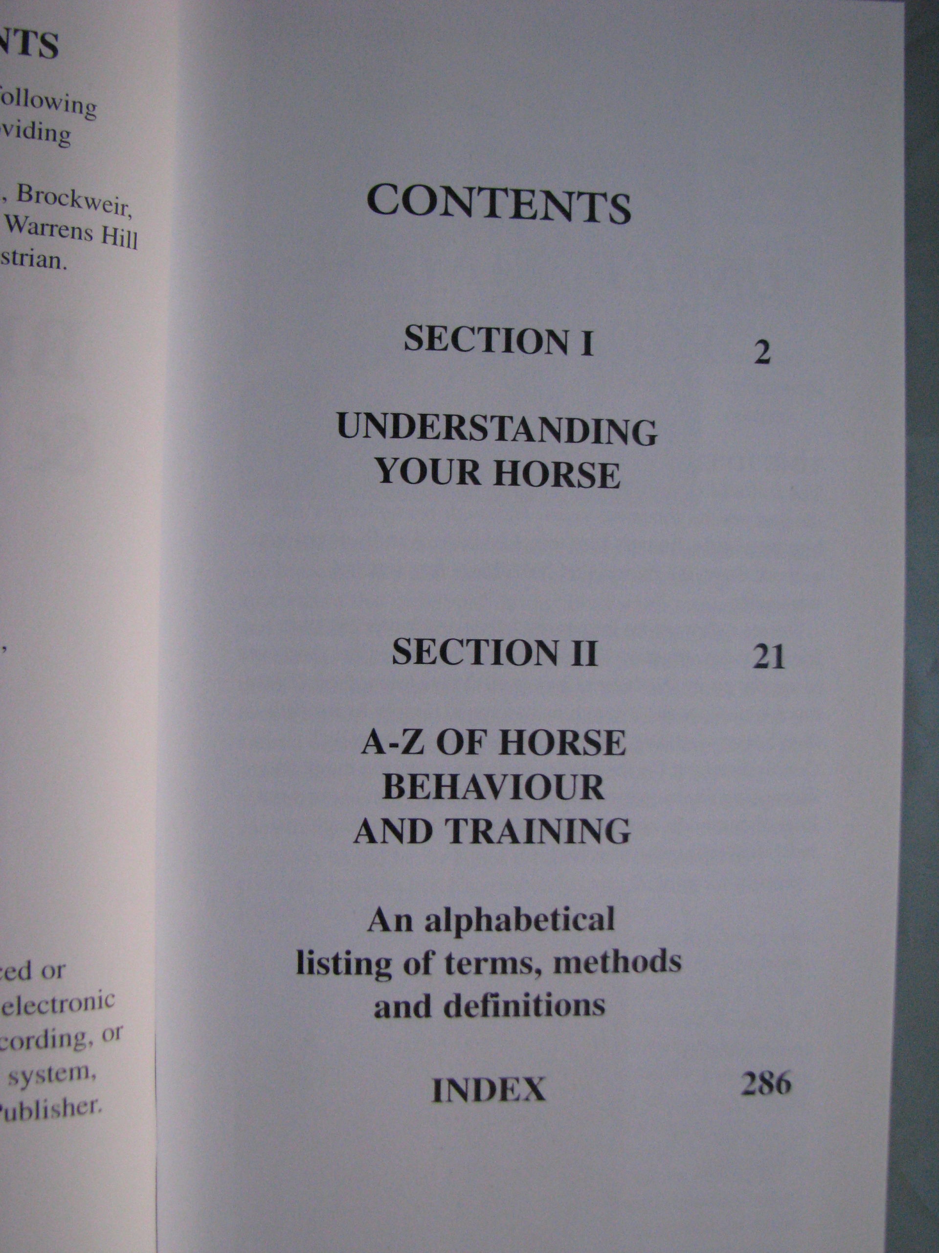 A-Z of Horse Behaviour and Training, Jackie Budd - Image 3