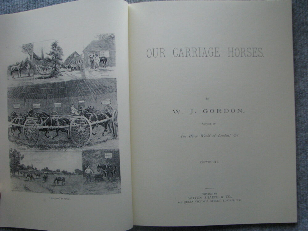 Our Carriage Horses, W J Gordon - Image 2