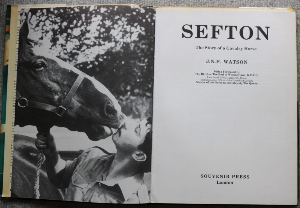 Sefton, The Story of A Cavalry Horse, J.N.P. Watson - Image 5