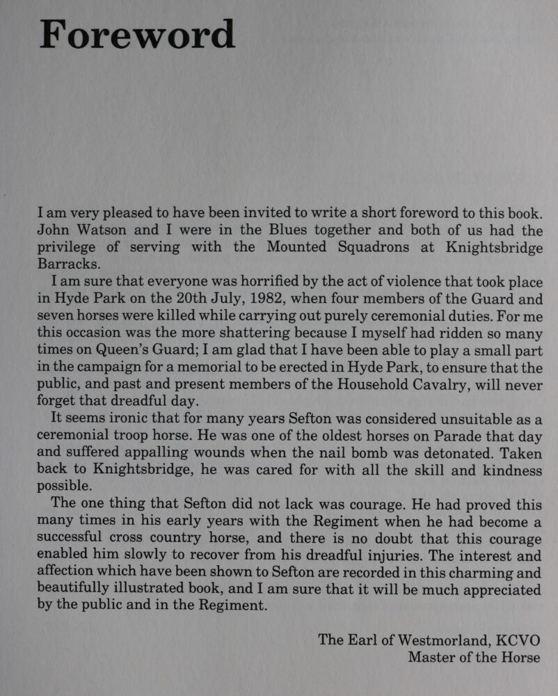 Sefton, The Story of A Cavalry Horse, J.N.P. Watson - Image 6