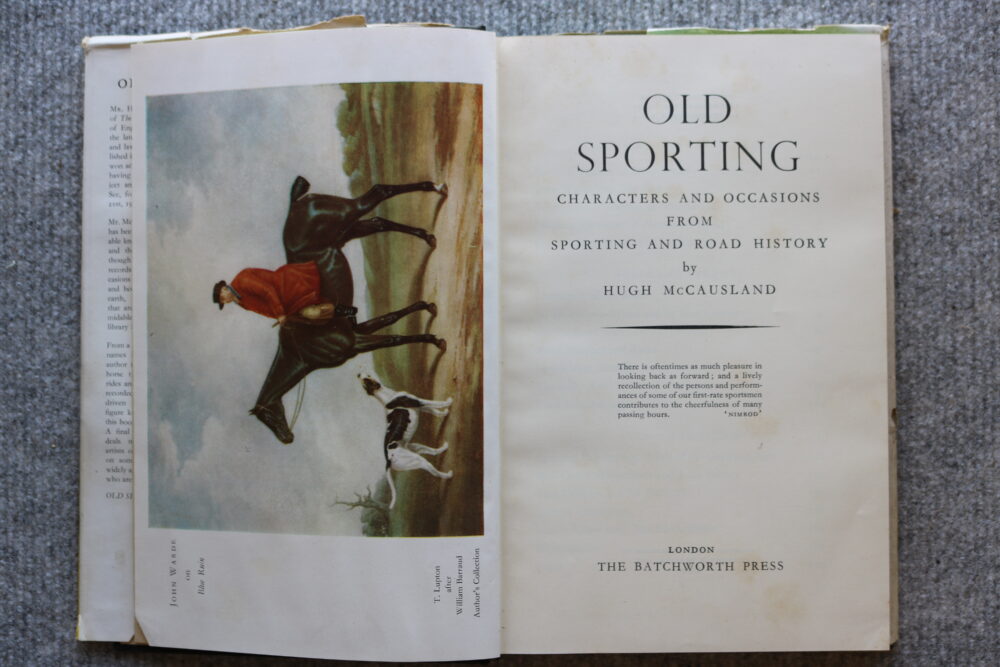 Old Sporting, Characters and Occasions from Sporting and Road History, Hugh McCausland - Image 3