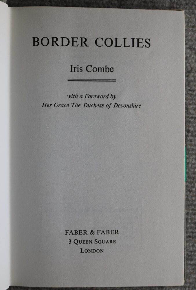 Border Collies, Iris Combe, Signed Copy - Image 5
