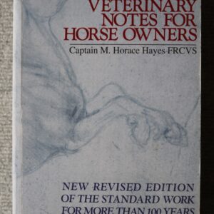 Veterinary Notes For Horse Owners, Captain Horace Hayes F.R.C.V.S.