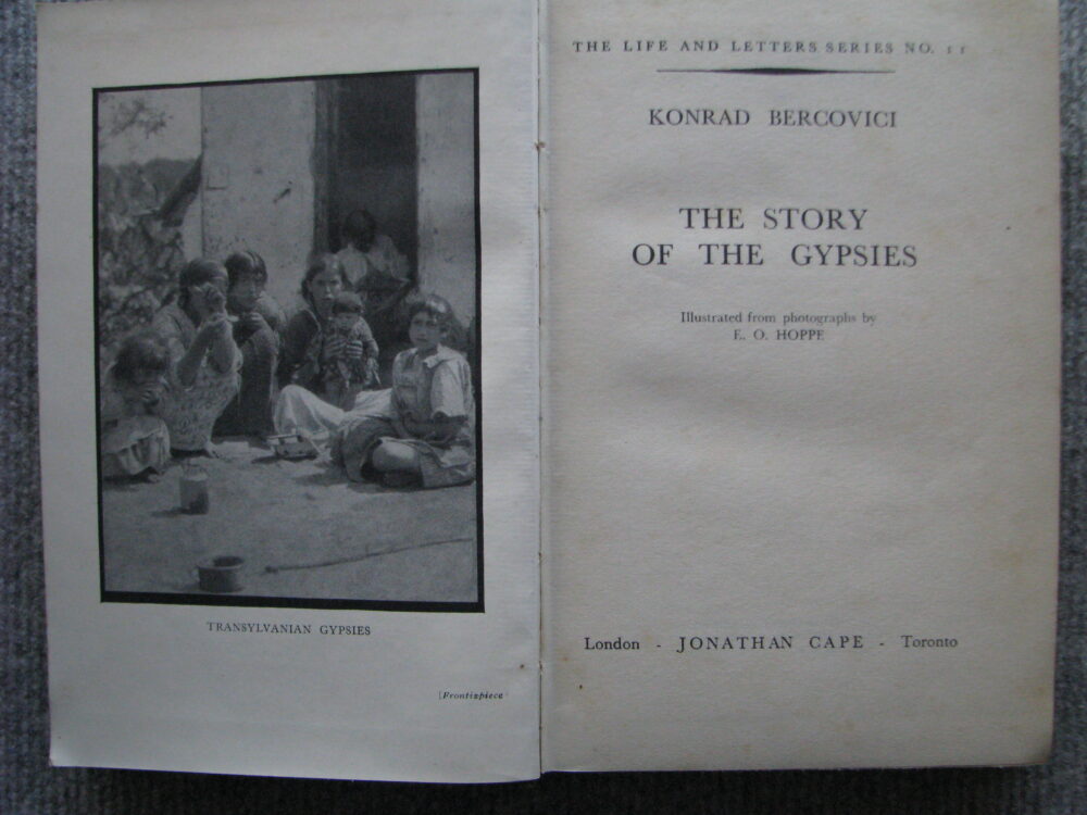The Story of The Gypsies, Konrad Bercovici