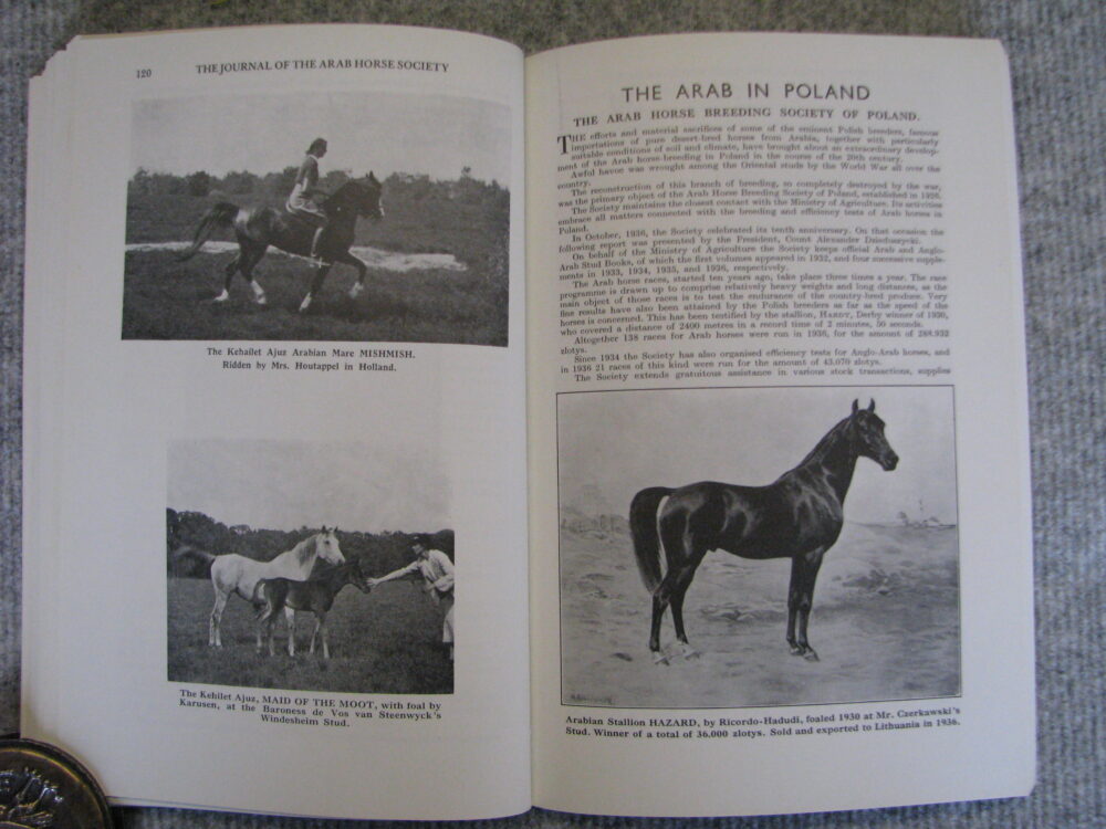 Arab Horse Society Journal 1935-38 - Image 9