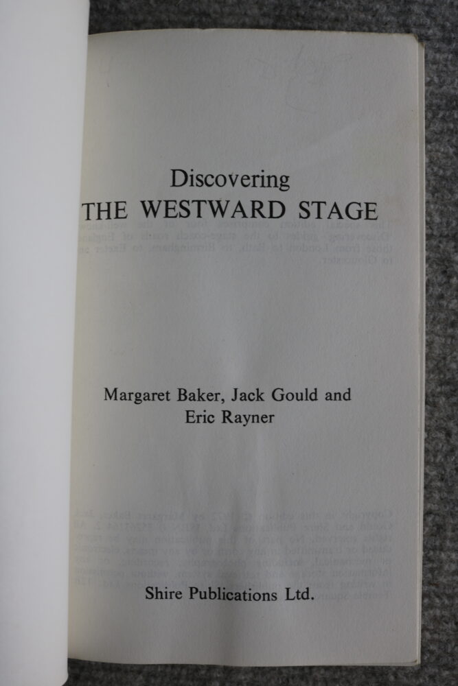 The Westward Stage, Margaret Baker, Jack Gould, Eric Rayner - Image 3