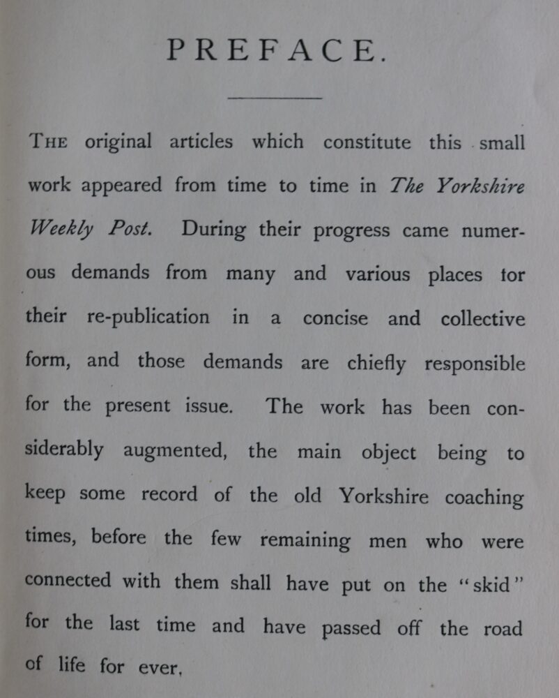 The Old Coaching Days in Yorkshire, Tom Bradley - Image 8