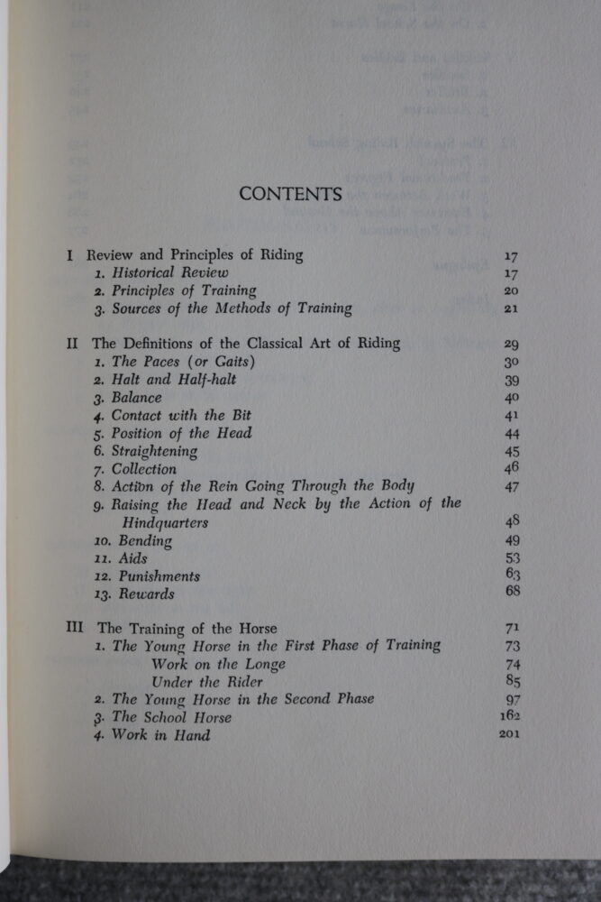 Alois Podhajsky, The Complete Training of Horse and Rider - Image 5