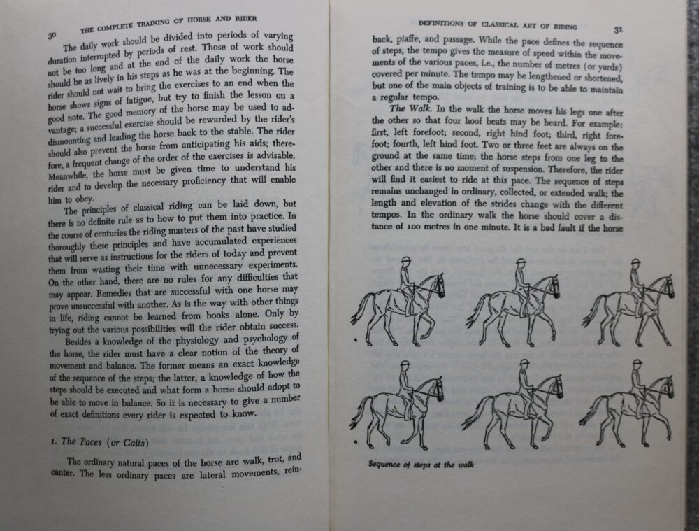 Alois Podhajsky, The Complete Training of Horse and Rider - Image 6