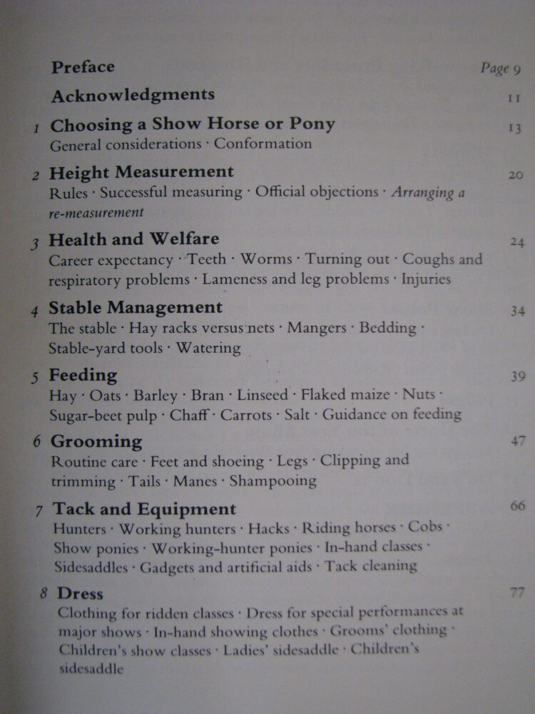 Showing Horse and Ponies Robert Oliver - Image 4