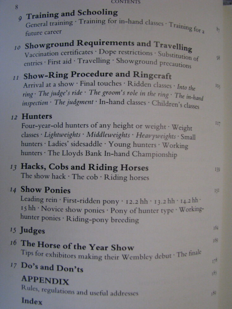 Showing Horse and Ponies Robert Oliver - Image 5