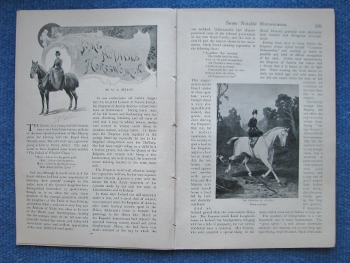 Lady's Realm 1898 SOME NOTABLE HORSEWOMEN M.A. Belloc