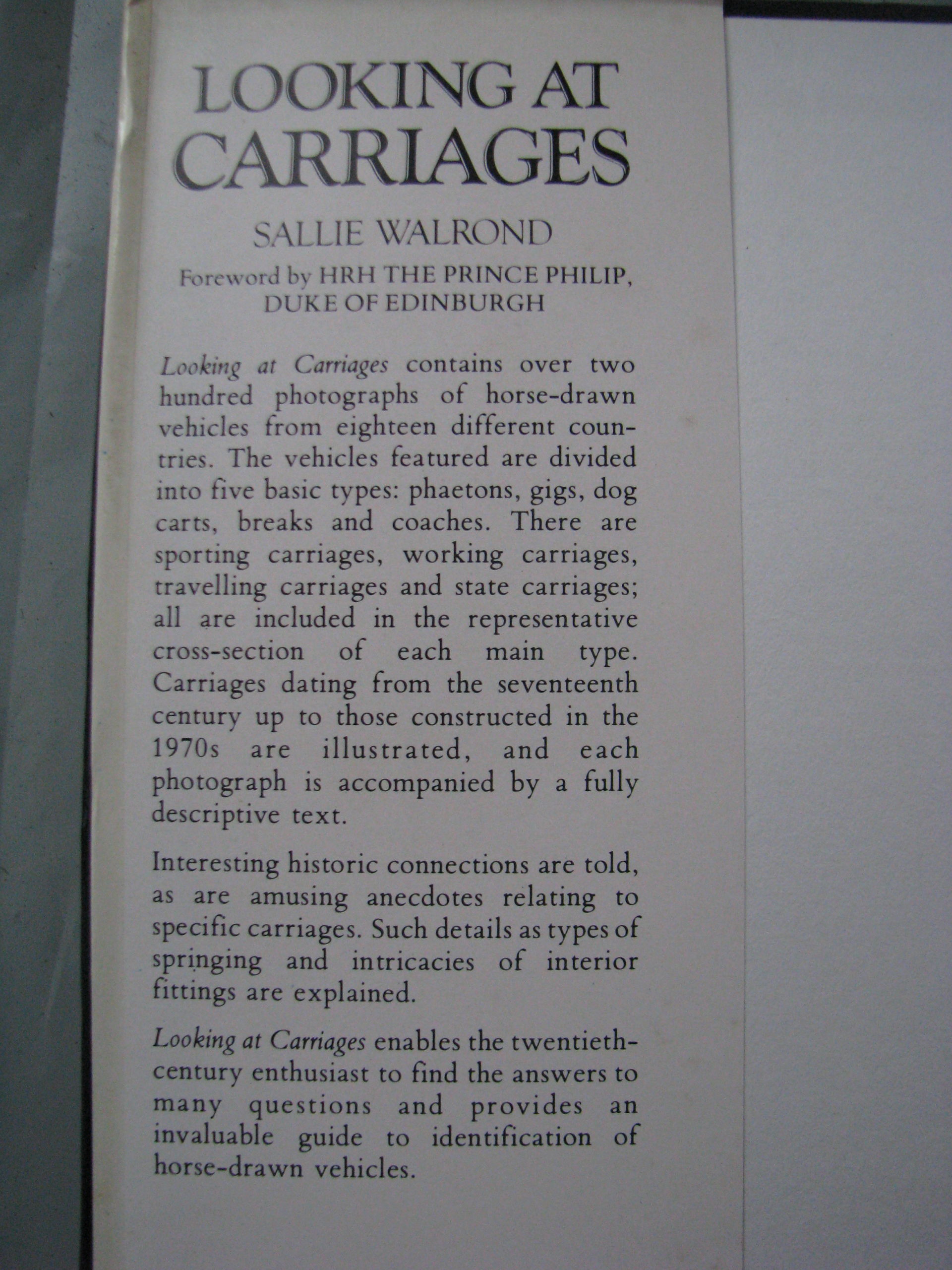 Sallie Walrond, Looking at Carriages - Image 3