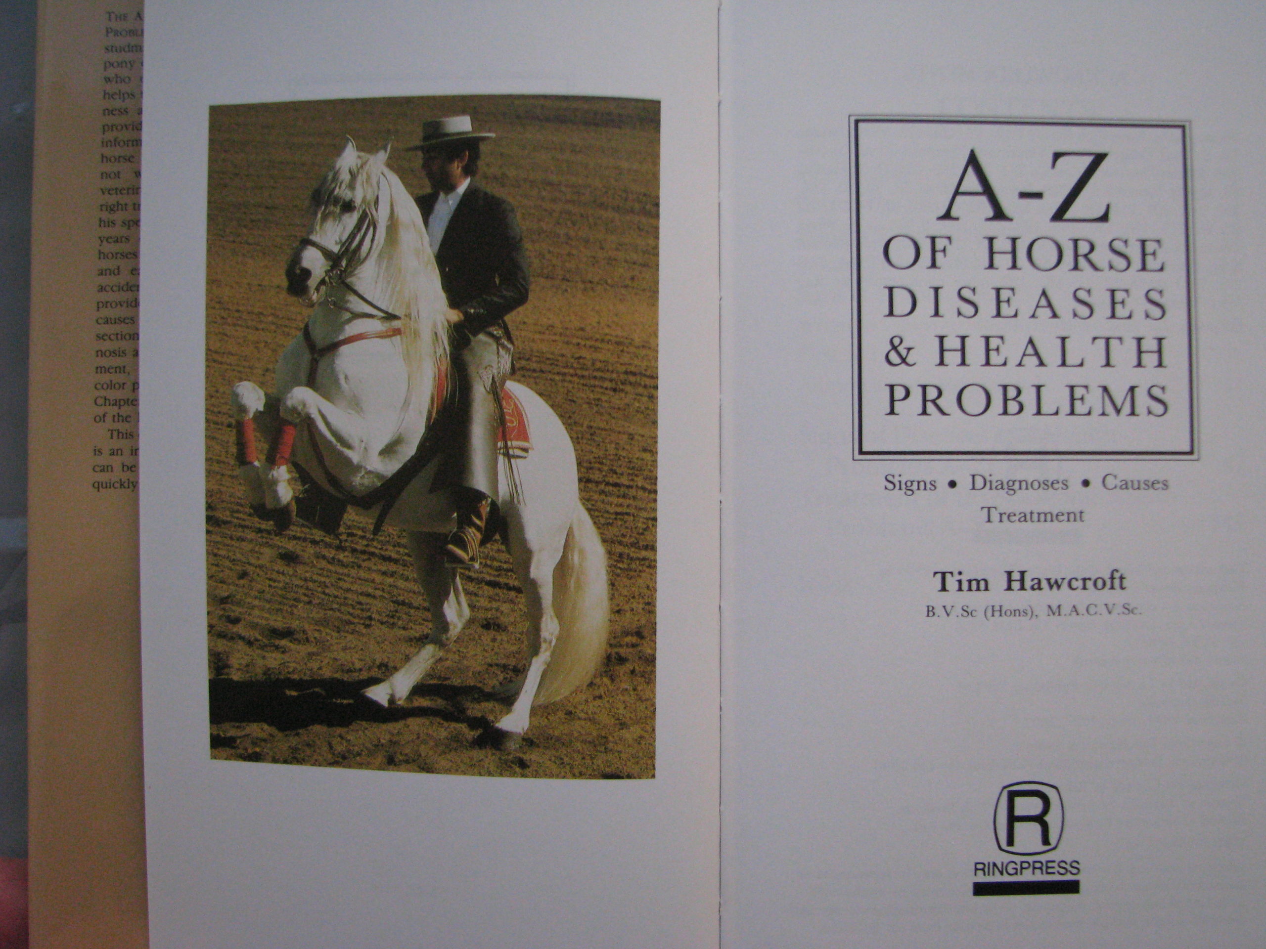 A-Z of Horse Diseases and Health Problems, Tim Hawcroft - Image 2