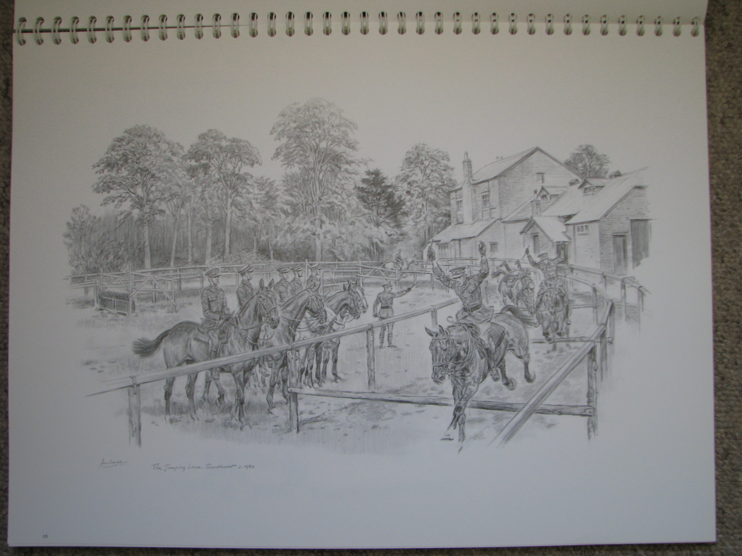 Sandhurst Sketches Gen Sir Cecil Blacker, Joan Wanklyn Royal Military Academy - Image 8
