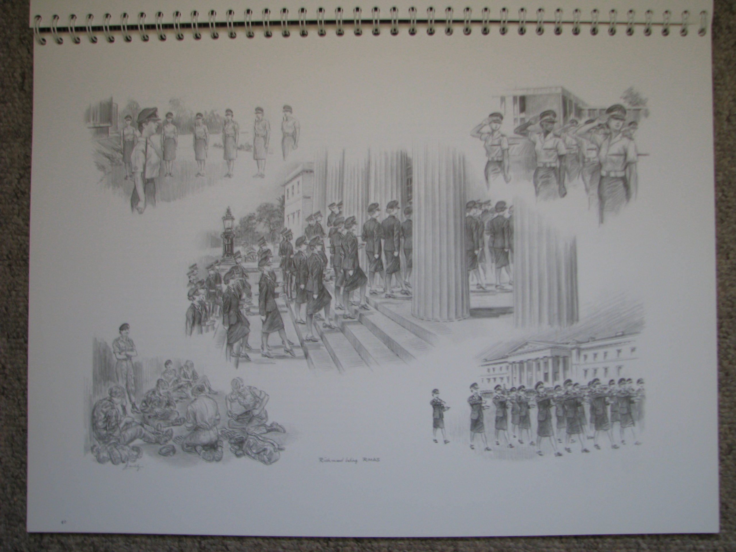 Sandhurst Sketches Gen Sir Cecil Blacker, Joan Wanklyn Royal Military Academy - Image 12