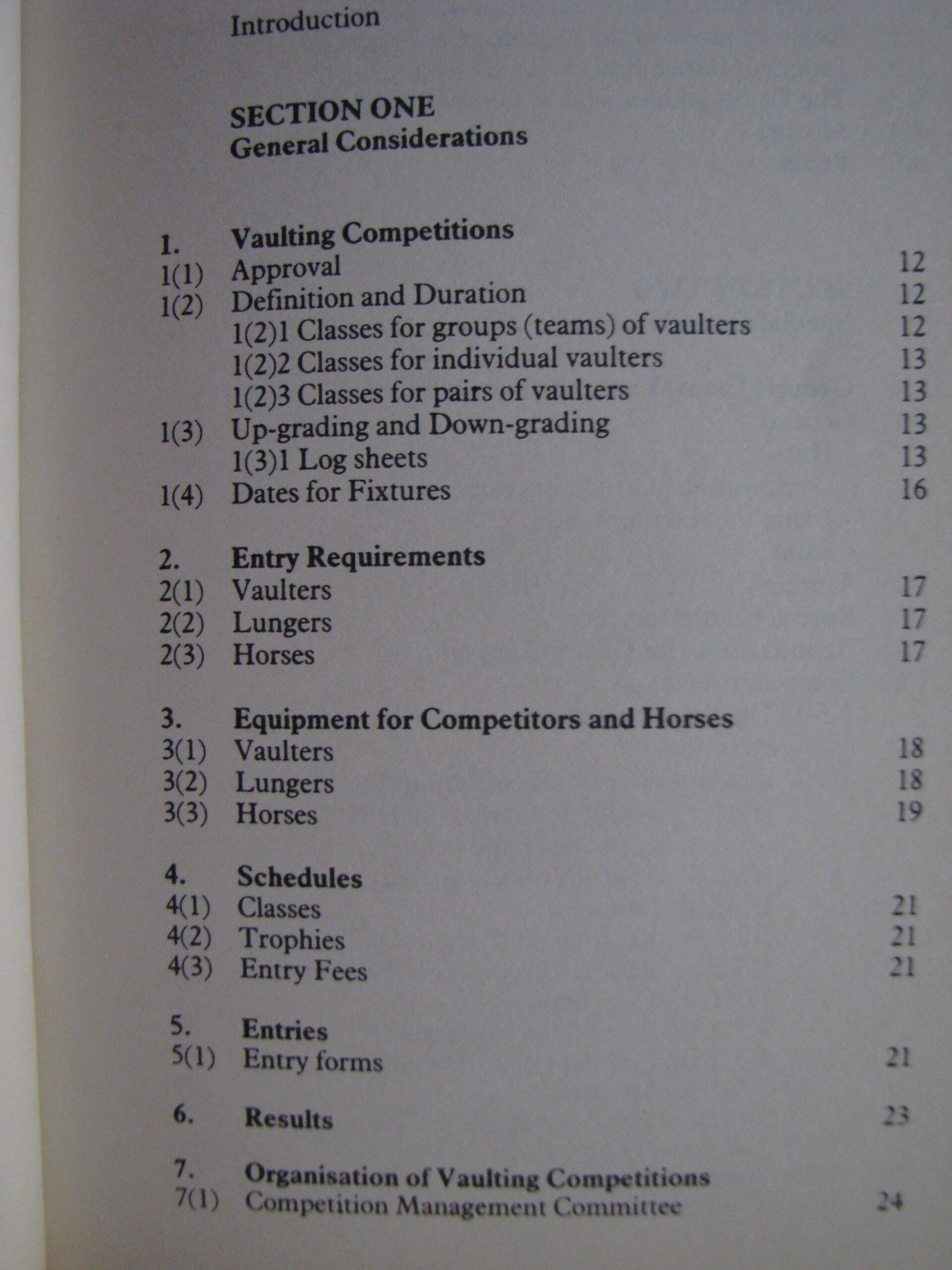 Vaulting The official Instruction Handbook G.N.E.F - Image 3