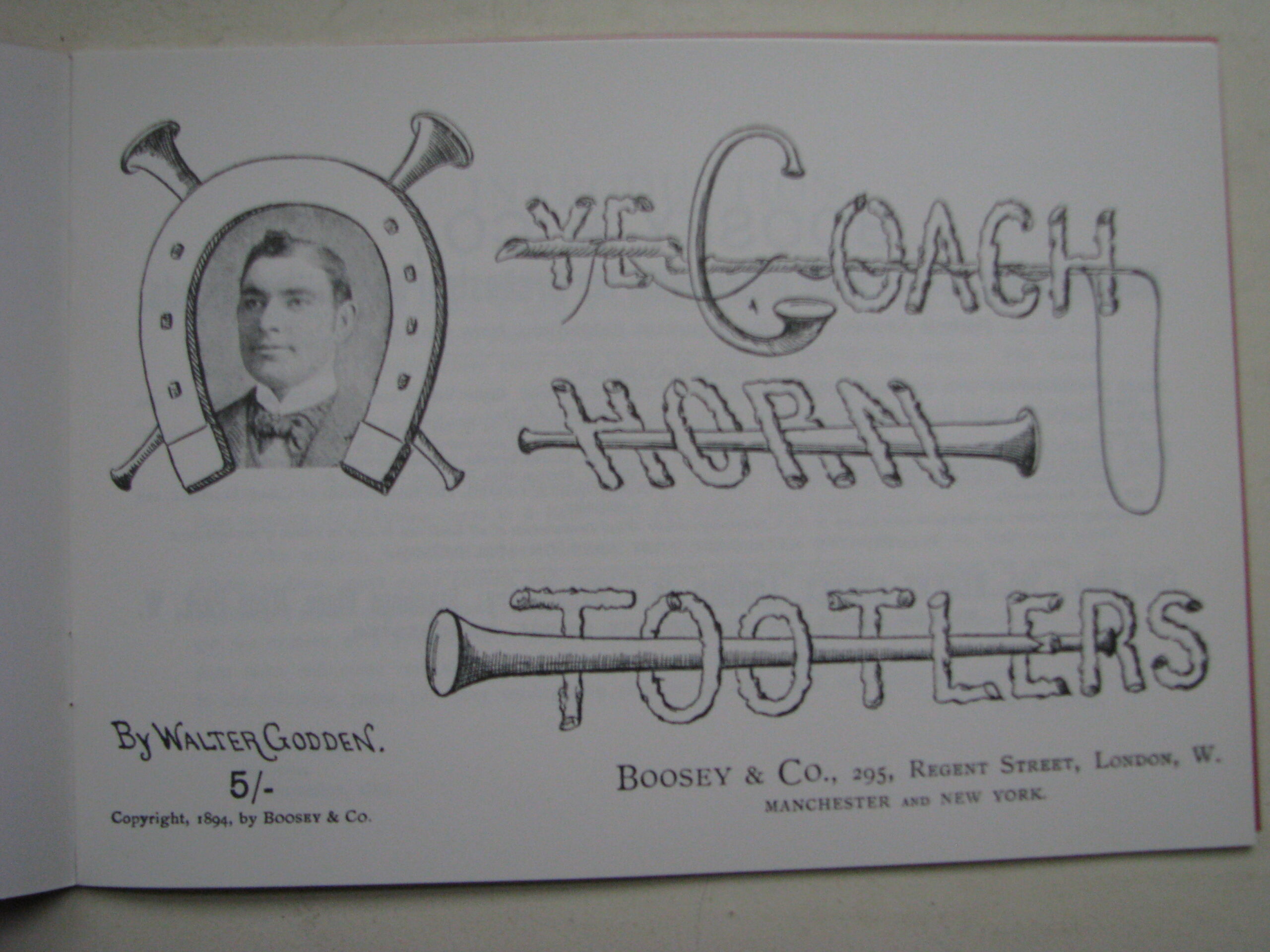 Ye Coach Horn Tootlers, Walter Godden - Image 3