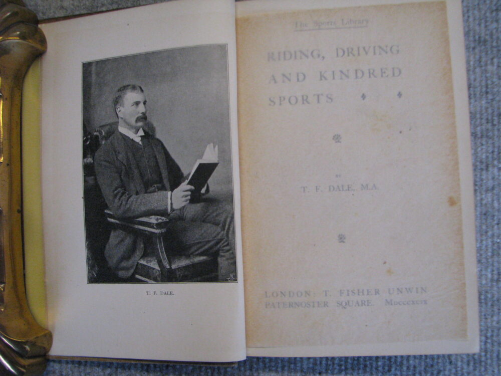 Riding Driving and Kindred Sports T F Dale - Image 2