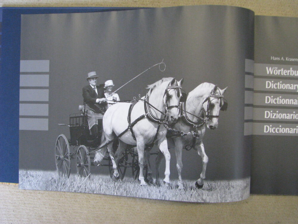 Dictionary For Carriage Driving. Deutsch, English, Francaise, Italiano, Espanol - Image 3
