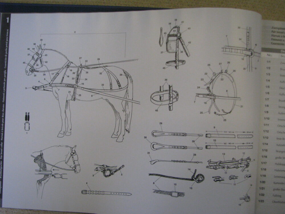 Dictionary For Carriage Driving. Deutsch, English, Francaise, Italiano, Espanol - Image 9