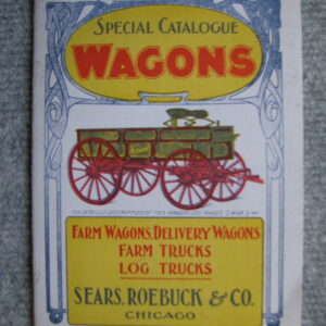 Special catalogue Wagons, Sears Roebuck & Co