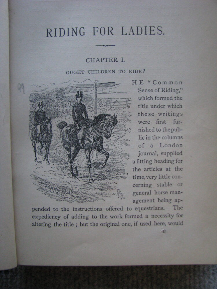 Riding For Ladies, Mrs Power O'Donoghue, 1887 - Image 3