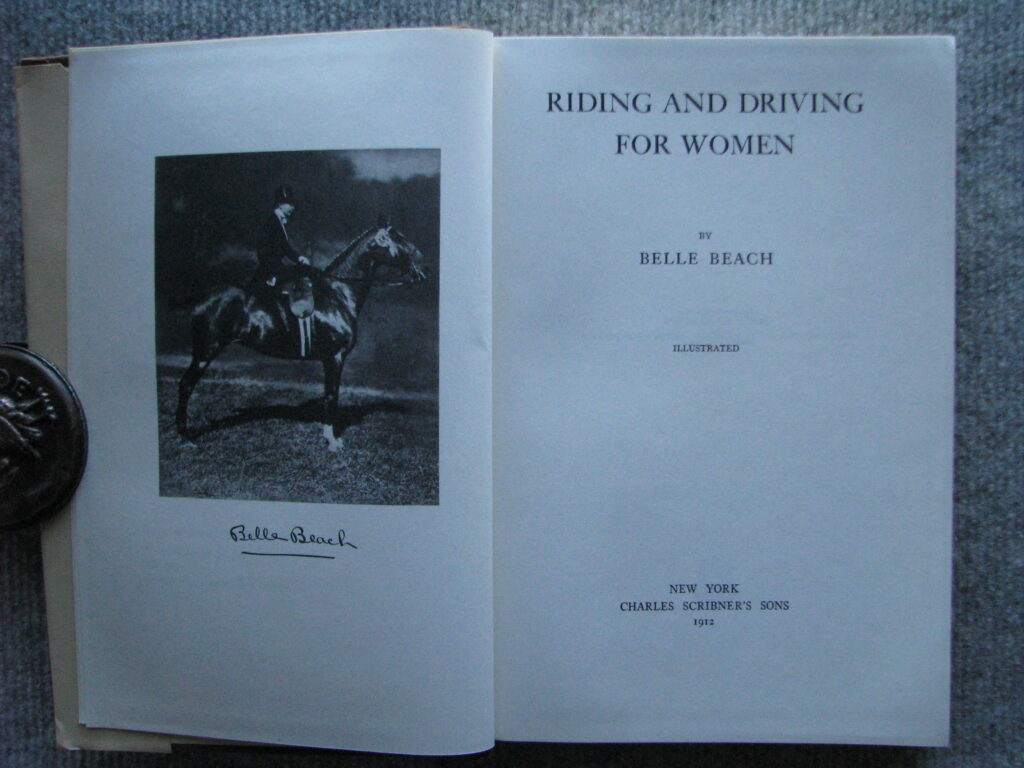 Riding and Driving For Women, Belle Beach - Horse Books