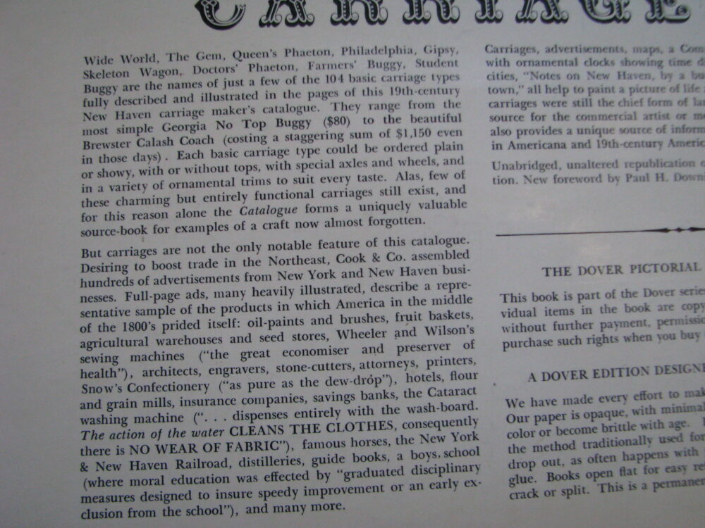G& D Cook & Sons Illustrated Catalogue of Carriages and Business Advertiser - Image 2