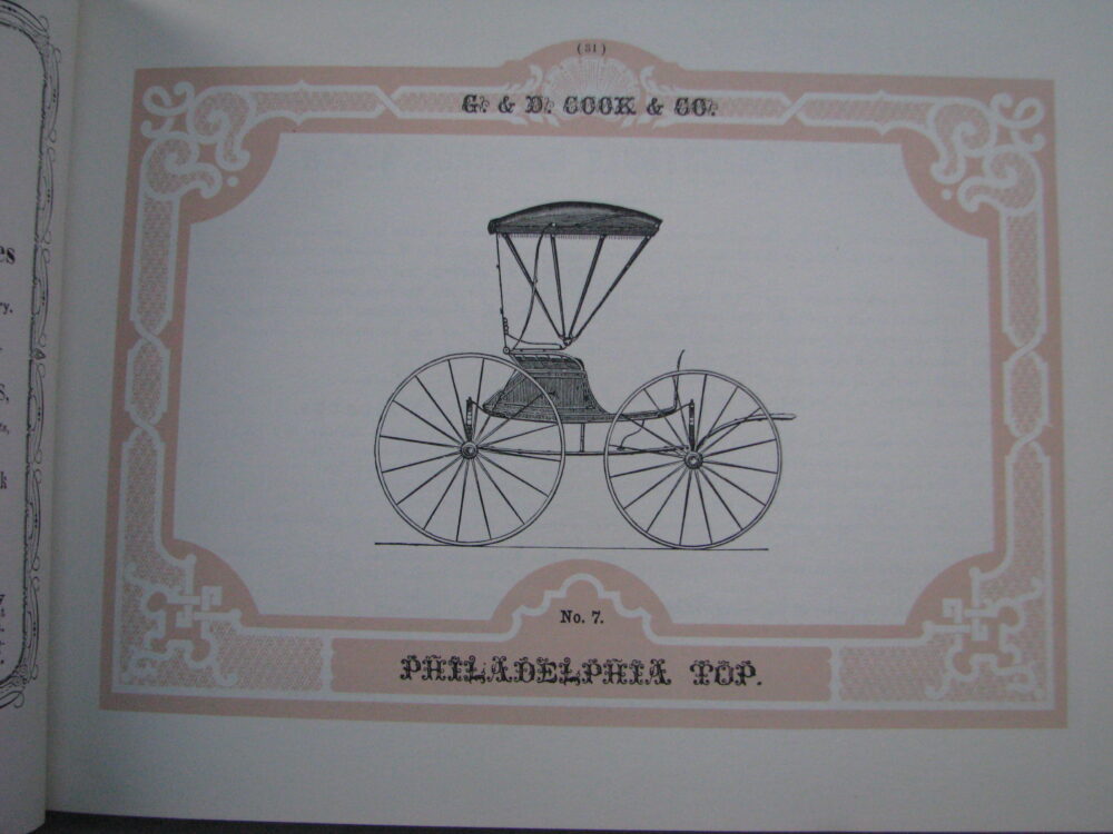 G& D Cook & Sons Illustrated Catalogue of Carriages and Business Advertiser - Image 6
