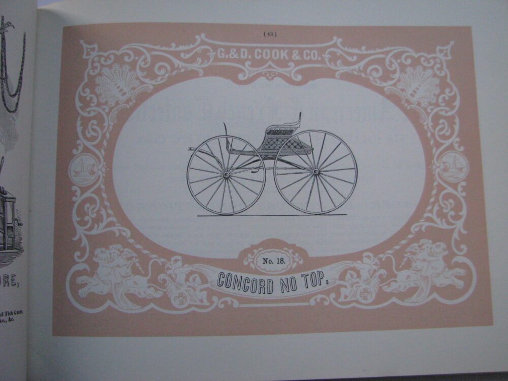 G& D Cook & Sons Illustrated Catalogue of Carriages and Business Advertiser - Image 7