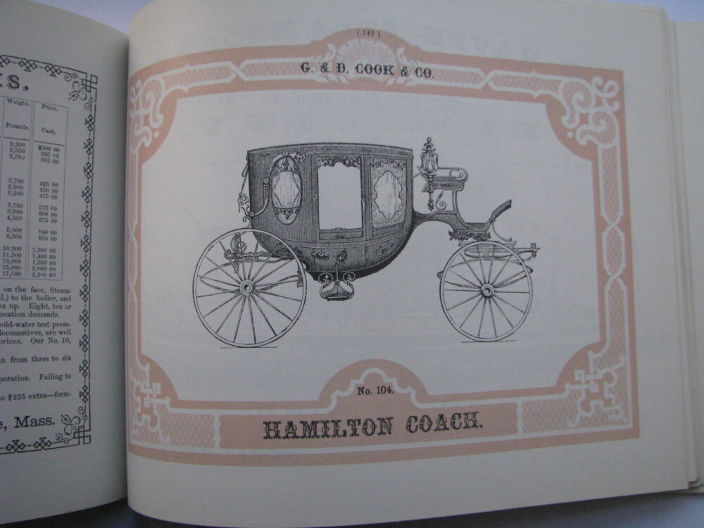 G& D Cook & Sons Illustrated Catalogue of Carriages and Business Advertiser - Image 14
