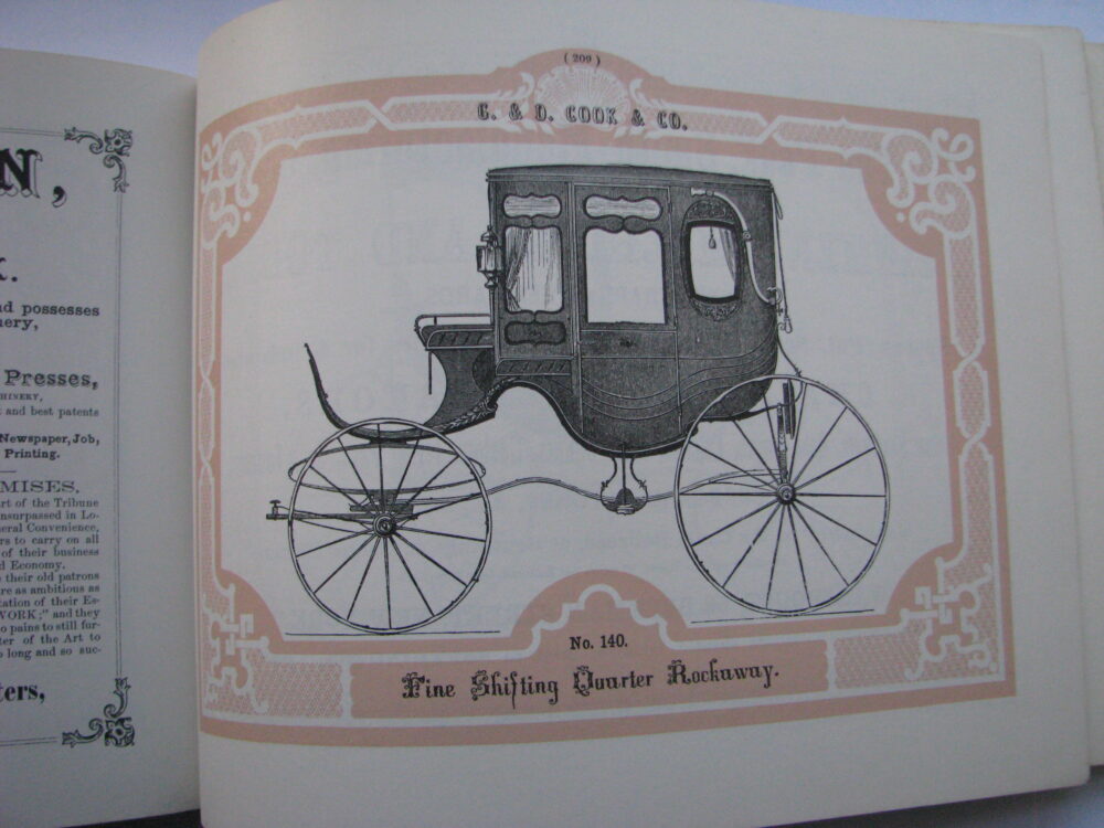 G& D Cook & Sons Illustrated Catalogue of Carriages and Business Advertiser - Image 17