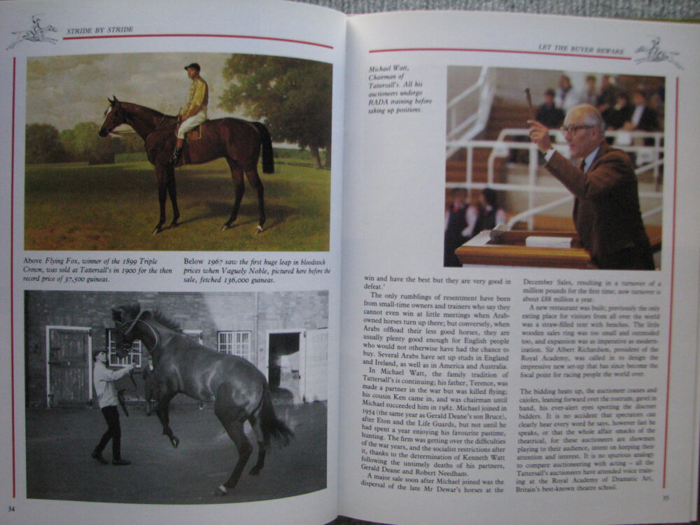 Stride by Stride, The Illustrated History of Horseracing, Anne Holland - Image 8