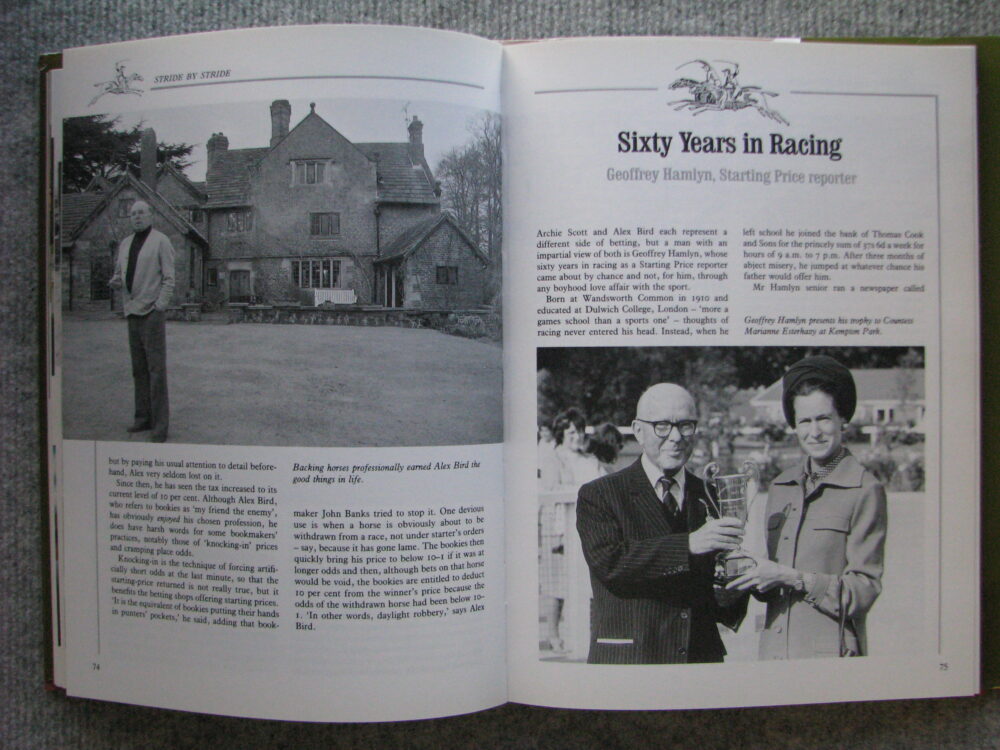 Stride by Stride, The Illustrated History of Horseracing, Anne Holland - Image 12