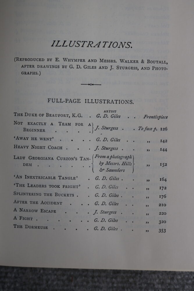 The Badminton Library, Carriage Driving, The Duke of Beaufort - Image 5
