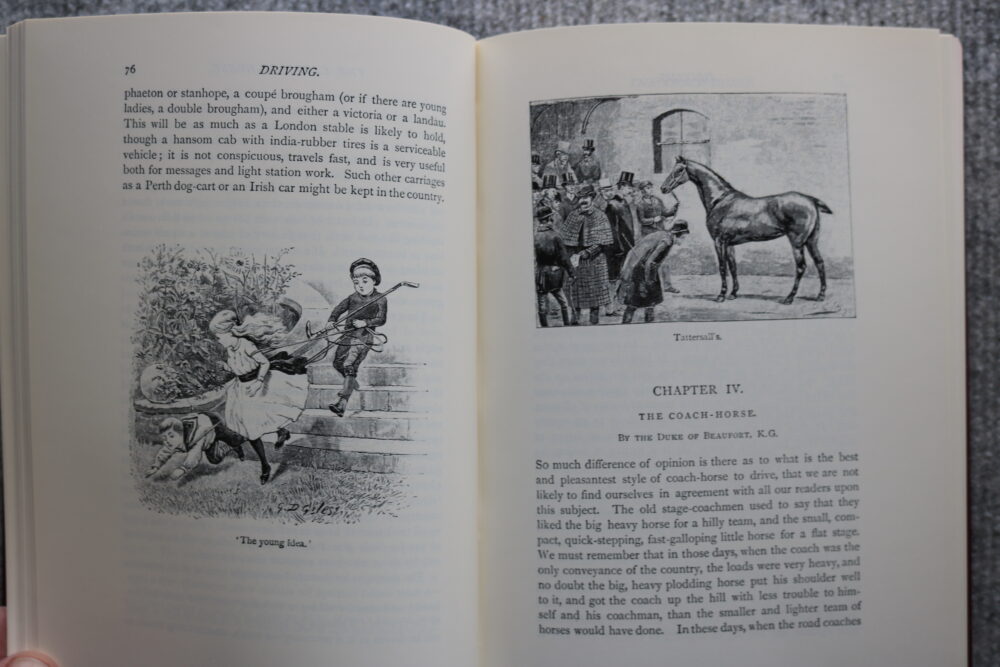 The Badminton Library, Carriage Driving, The Duke of Beaufort - Image 10