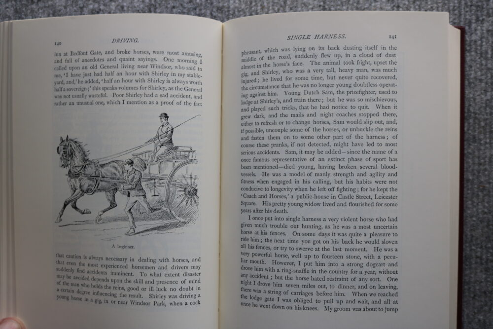 The Badminton Library, Carriage Driving, The Duke of Beaufort - Image 13